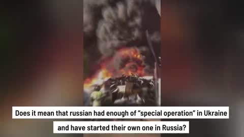 "Claps" and fires in russia. Guerrillas are finally awake?