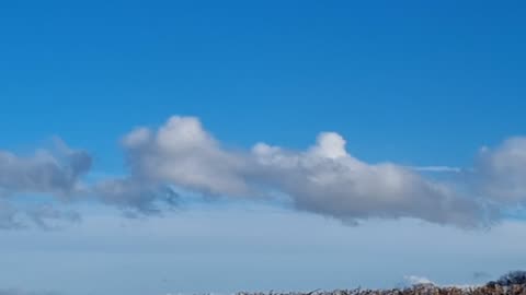 Interesting Clouds Above North Wales, Great Britain.