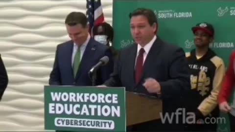 Ron DeSantis tells students not to wear masks