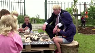 Johnson cracks a joke ahead of G7 summit