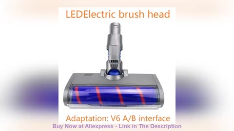 ☄️ 1PC Electric Motorized Floor Brush Head For Dyson V6 Trigger DC44 DC45 DC62 Vacuum Cleaner Brush