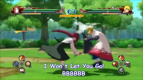 Naruto kun Storm - Kushina Uzumaki Complete Moveset with Command List