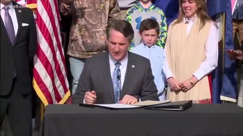 Virginia Gov. Youngkin signs bill to end school mask mandates