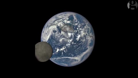 Dark side of the moon revealed by Nasa camera a million miles from Earth