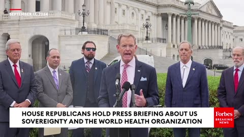 House Republicans Rise Against UN World Health Organization WHO-Treaty