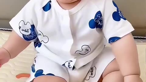 Cute baby fanny video🤣🤣 #baby #babylove #babytiktok #babyshower #respect #respectside