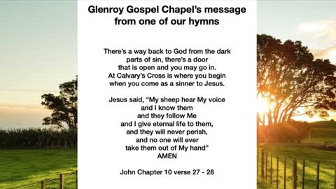 Glenroy Gospel Chapel's message