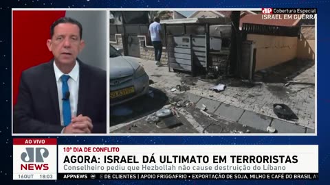 Israel dá ultimato em terroristas