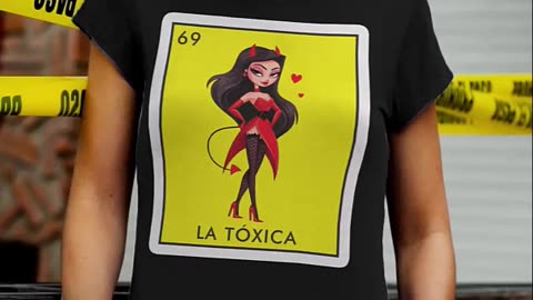 La Tóxica Tee: Are You Bold Enough? #LaTóxica #FashionStatement #RebelTee #StreetStyle