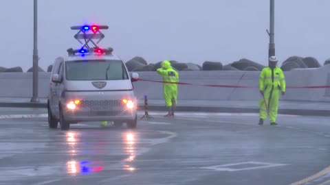 Typhoon Khanun makes landfall in South Korea