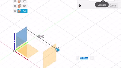 Fusion 360: Create Offset Plane