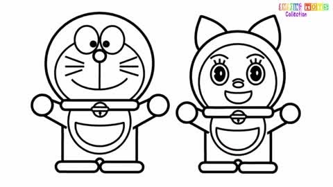 Draw Doraemon - Easy Step by Step Guide