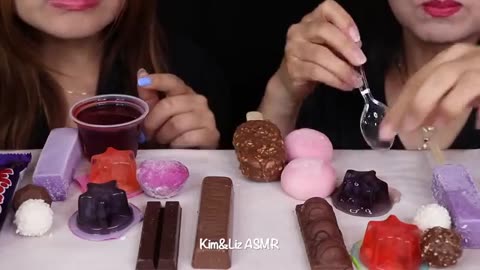 ASMR leftover dessert race || Cadbury dairy milk chocolate