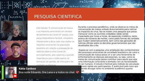 A Chave da Ciência - odeb4qvt2I8 - LIVE 198 A COMUNICAÇÃO E OS IMPACTOS EMOCIONAIS DA PANDEMIA