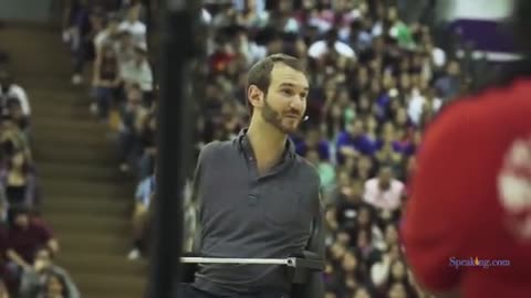 Nick Vujicic's motivational Speaker