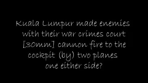 Who could have possibly shoot down MH17? A Prelude!