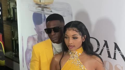 Boosie with girlfriend