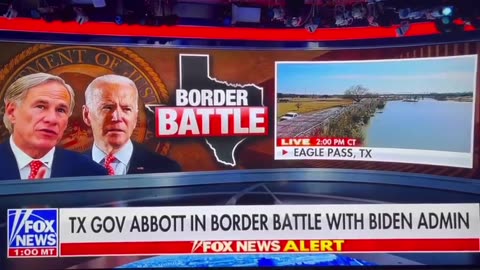 TX GOV ABBOTT IN BORDER BATTLE WITH BIDEN ADMIN #shorts #news #trending