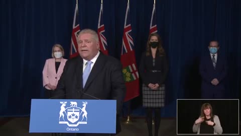 Ontario Premier Declares State Of Emergency Over Trucker Protests And Blockade