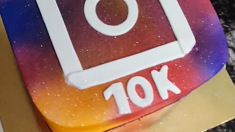 Instagram theme cake