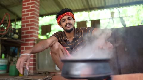 Tender coconut bamboo curry