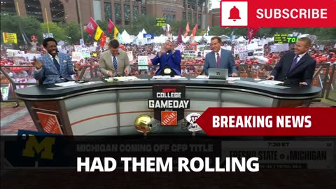 Nick Saban Had College GameDay Panel Rolling After This Comment