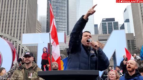 "We Put Them on the Streets!" - Dr. Alexander Galvanizes Protesters for Freedom in Toronto, Canada