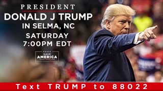 LIVE: President Donald J. Trump in Selma, NC