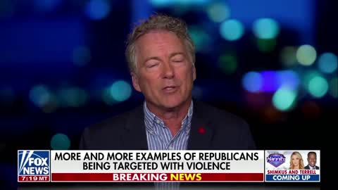 Rand Paul: A Day of Reckoning Is Coming Where People Stop Voting for Democrats