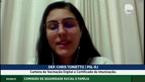 Audiência Pública- carteira de vacinação digital e certificado de imunização