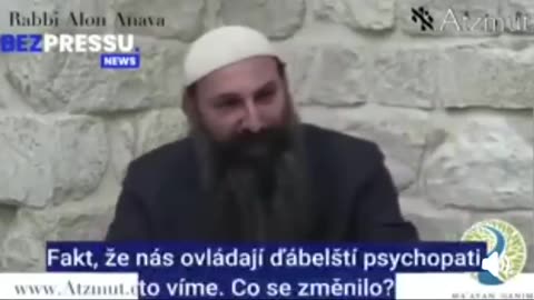 "Znepokojuje mě hloupost lidí, ne odporná vláda." Rabi Alon Anava