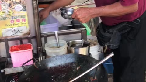 world famous Penang char kuey teow