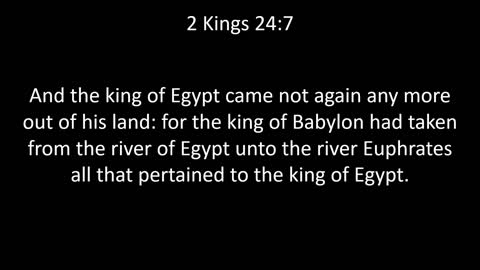 KJV Bible 2nd Kings Chapter 24