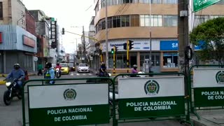 Así amaneció el Centro de Bucaramanga tras cierre de unas cuadras