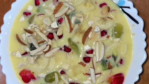 Custard Fruit Salad