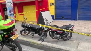 Video del vigilante herido