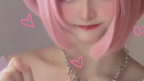 Cute cosplay girl