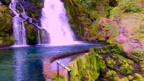 Jaun Waterfall, Switzerland