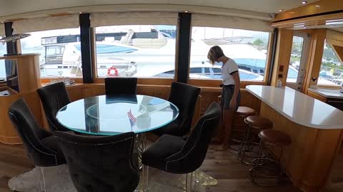 $1,890,000 '97 CRESCENT CUSTOM 96' 2019 REFIT Classic SuperYacht LIVEABOARD Motor Yacht TOUR & SPECS