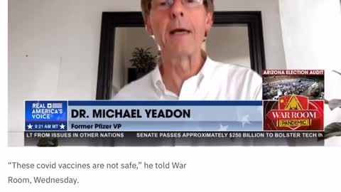 Former Pfizer VP says NO to Covid-19 vaccine for children