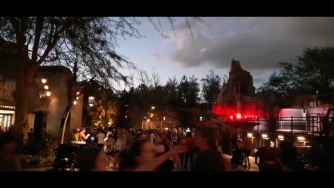 Galaxy's Edge Nov 3,2021 at night