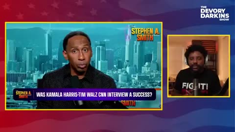 Stephen A Smith RIPS Kamala after EMBARRASSING Interview