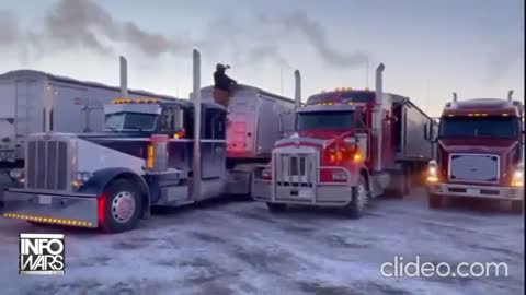 Truckers Rebel Against Trudeau's Medical Martial Law