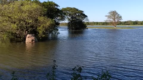 Beauty Lake in Anuradhapura, Sri Lanka