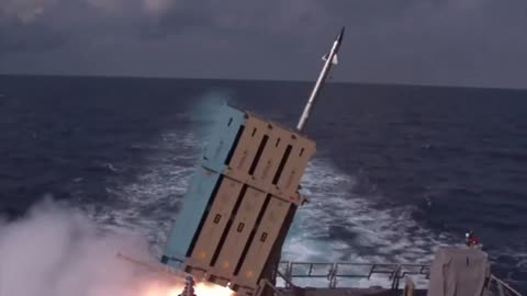 How the Iron Dome Works in israel at broad day light