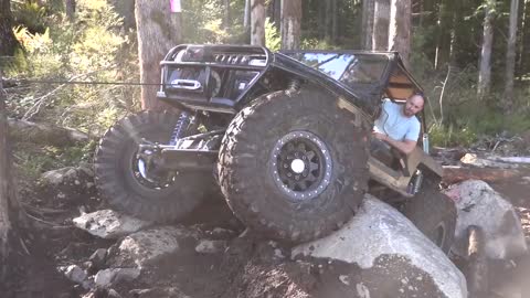 DO NOT break down here!!! Off Road Winch Fest! 500 hp LS monster YJ