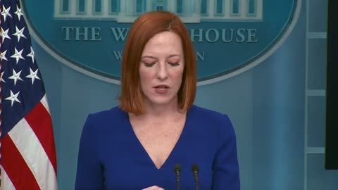 Psaki mentions Medicaid for "pregnant and postpartum people"