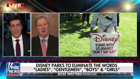 Sen. John Kennedy says he doesn't understand how Disney's CEO walks without a spine