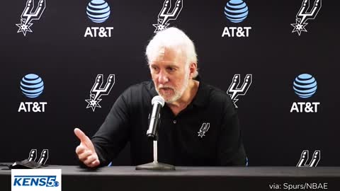 Spurs Coach Gregg Popovich Amplifying His Woke Credentials in a Deranged Columbus Rant