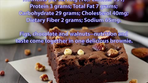 Better Brownies, Better Taste, Better Nutrition